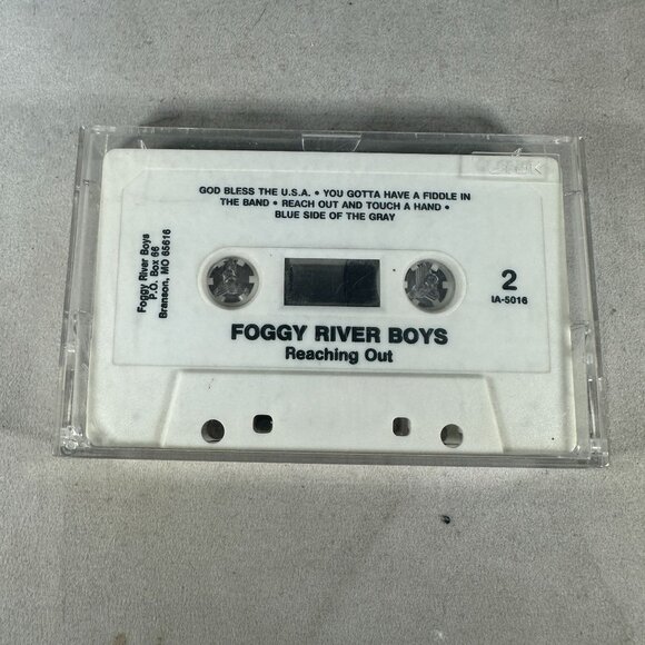 Foggy River Boys "Reaching Out" Cassette Tape Christian Gospel 1980s Vintage - Picture 1 of 2